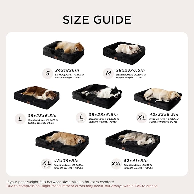 Bedsure XL Orthopedic Dog Bed for Extra Large Dogs - Image 7