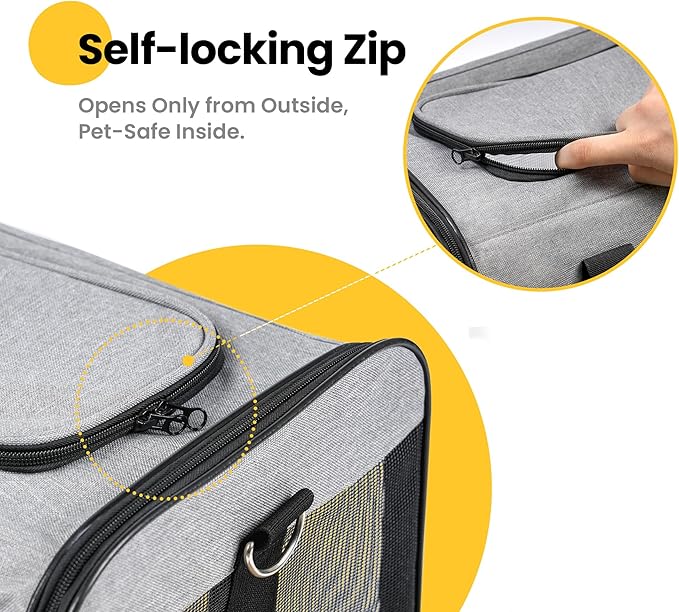 Cat Carrier Airline Approved, Soft-Sided Dog Carrier - Image 3