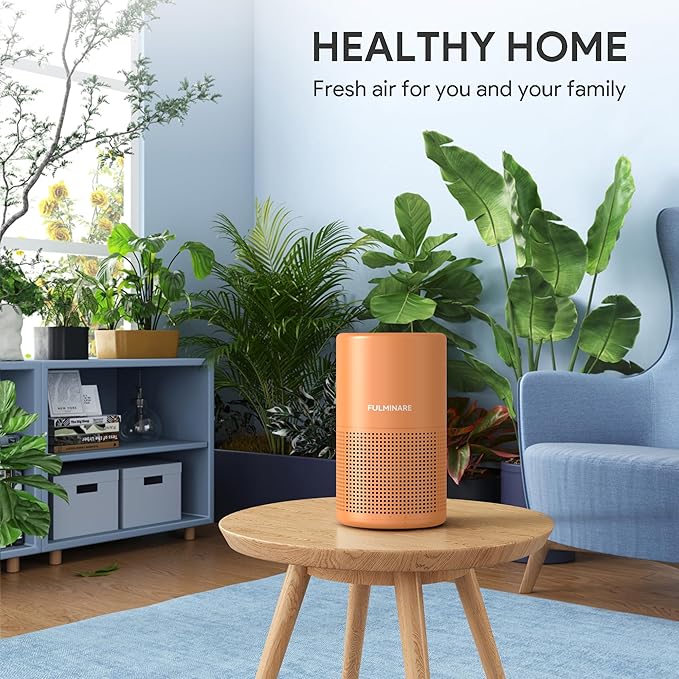 FULMINARE Air Purifiers for Home Bedroom H13 True HEPA Air Purifier, 3 Speeds - Image 2