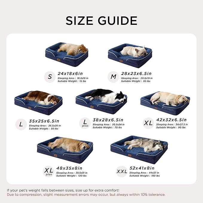 Bedsure XXL Orthopedic Dog Bed for Extra Large Dogs - Image 7