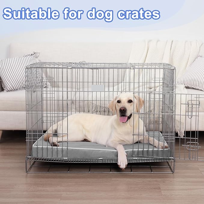 KSIIA Orthopedic Dog Bed for Crate Large Dog Bed XL - Image 9