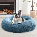 JOLLYVOGUE Calming Dog Bed Large Size Dog, Anti-Anxiety Donut Large Pet Bed by JOLLYVOGUE