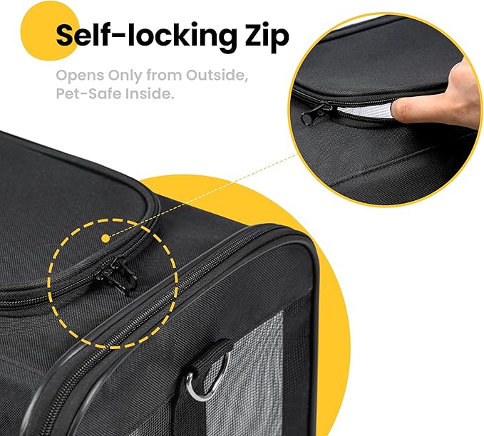 Cat Carrier Airline Approved, Soft-Sided Dog Carrier - Image 4