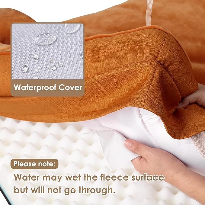 EHEYCIGA Orthopedic Dog Beds for Extra Large Dogs, Waterproof Memory Foam XL - Image 3