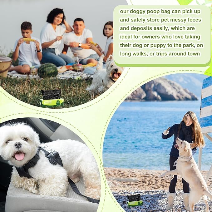 Sherr 10 Boxed Rolls 2000 Counts Dog Poop Bags Bulk Leak Proof Dog Waste Bags - Image 6