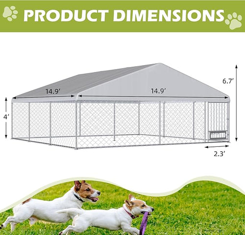 15FTx15FT Outdoor Dog Kennel - Image 2