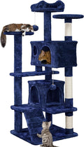 Yaheetech 54in Cat Tree Tower Condo Furniture Scratch Post by Yaheetech