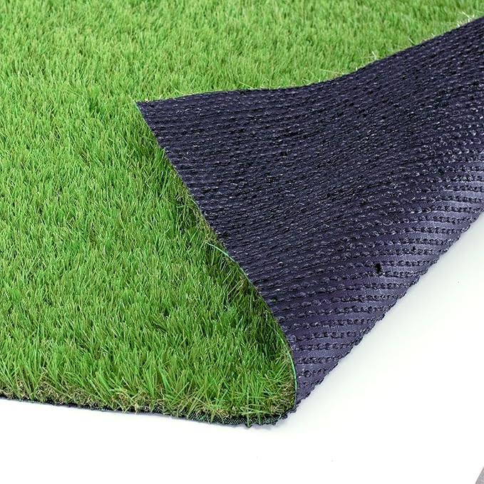 Artificial Grass Rug Outdoor Indoor 4FTX62FT Fake Grass Carpet Green Synthetic - Image 2