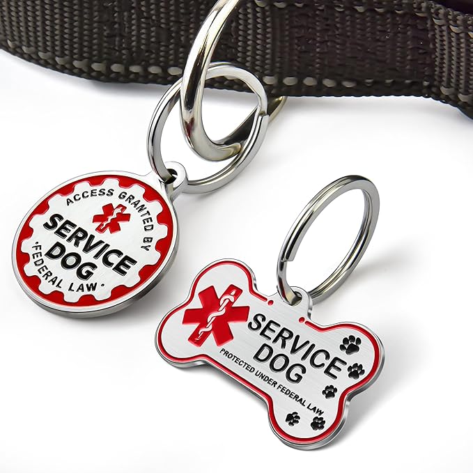 Engraved Personalized Service Dog Tag - Image 4