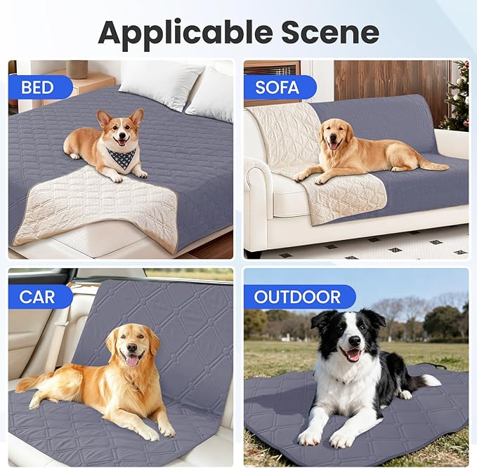 Waterproof Dog Bed Cover, Non-Slip Dog Blanket - Image 5
