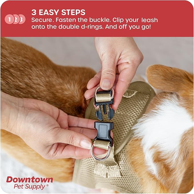 Downtown Pet Supply Step-in Dog Harness – No Pull, Adjustable Padded Mesh - Image 5
