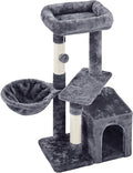 Topeakmart Cat Tree Cat Tower for Indoor Cats, 34.5in Cute Cat Tree Activity by Topeakmart