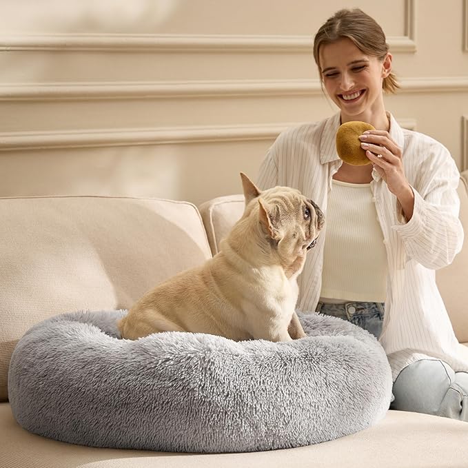 Bedsure Calming Dog Bed for Medium Dogs - Image 8