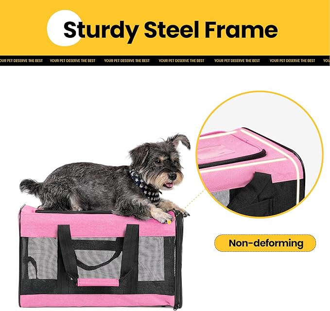 Cat Carrier Airline Approved, Soft-Sided Dog Carrier - Image 8