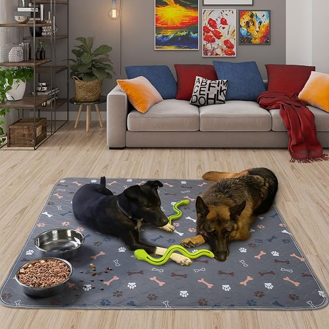 Washable Dog Pee Pads, 2 Pack 36"x 36" Puppy Pads, Reusable Pet Training Pads - Image 5
