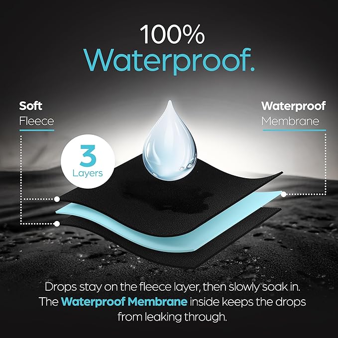 Waterproof Blanket Large – Soft and Cozy Leakproof Waterproof Throw Blanket - Image 7