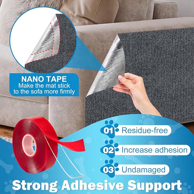 23.6x15.8 Cat Wall Scratcher Mat - Image 5