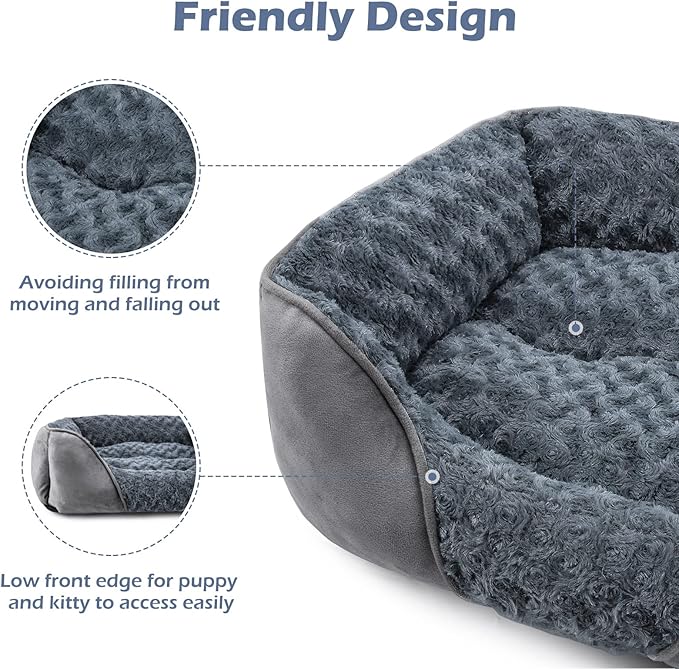 INVENHO XX-Large Dog Bed for Large Medium Small Dogs, Rectangle Washable Dog Bed - Image 5