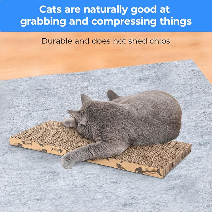 Mini Cat Scratching Board Small Cat Scratcher Cardboard Cat Scratch pad Cat - Image 4