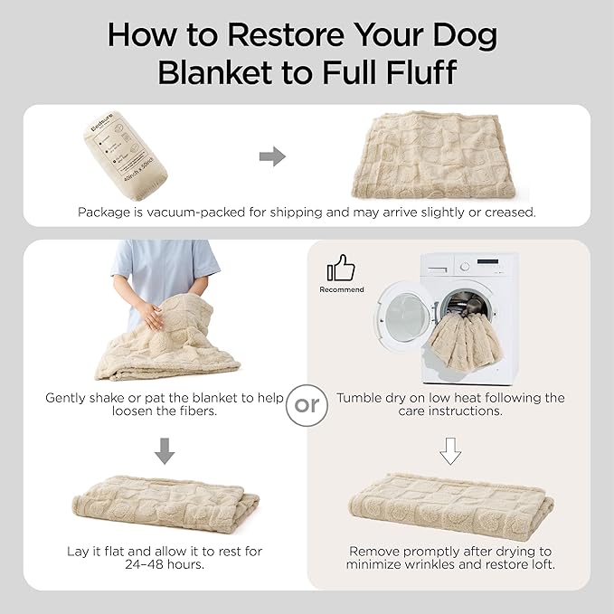 Bedsure Dog Blanket for Medium Dogs Washable - Image 5