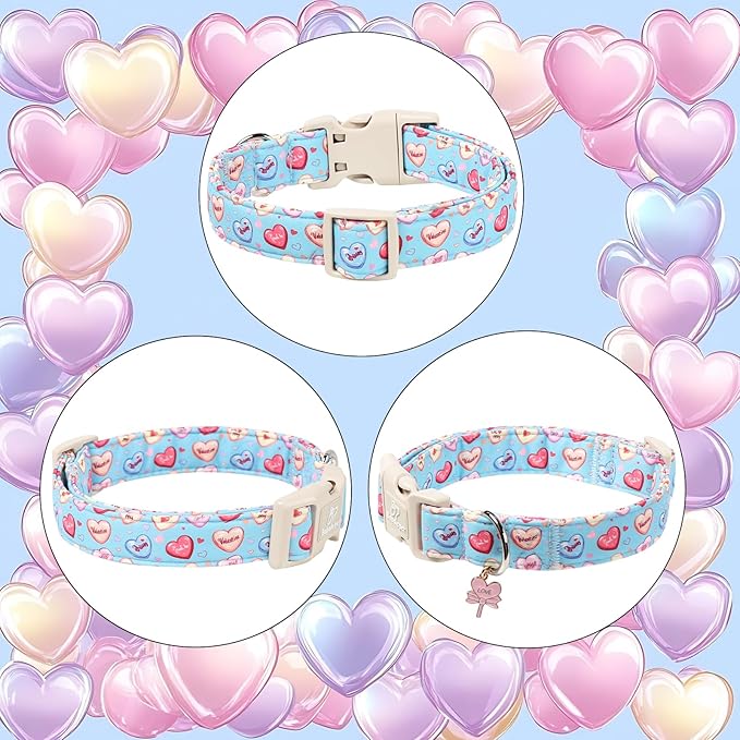 Valentines Dog Collar for Medium Dogs - Image 6