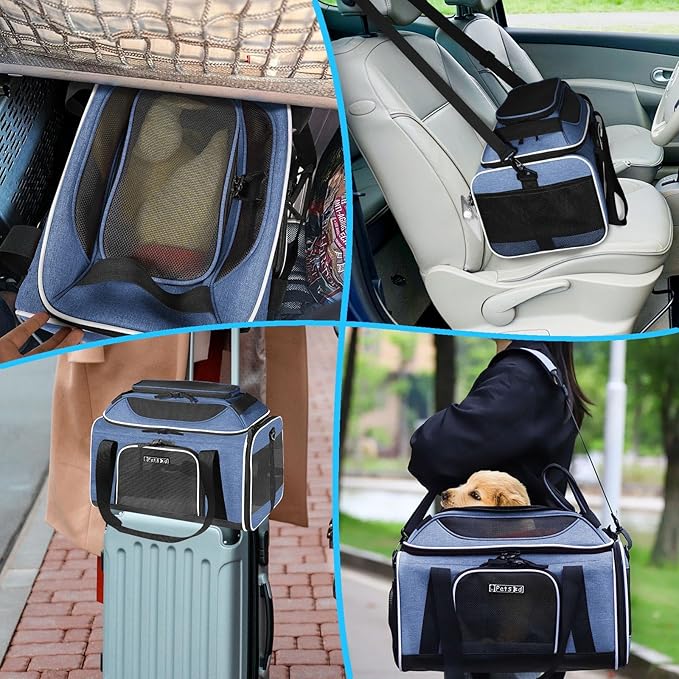 Petskd Top-Expandable Pet Carrier 18x11x11 Inches Delta American United Airline - Image 7