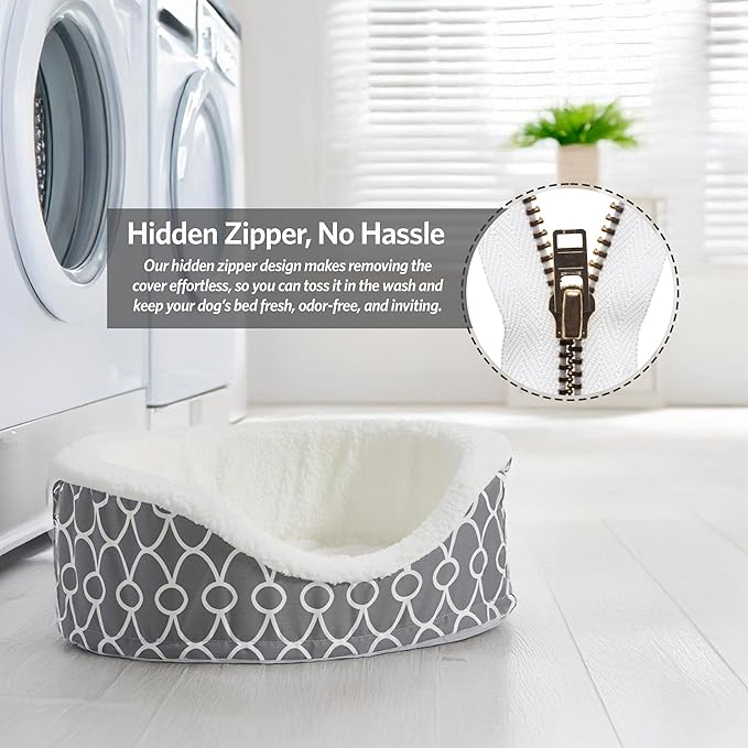 MidWest Homes for Pets Orthoperdic Egg-Crate Nesting Pet Bed w/Teflon Fabric - Image 4