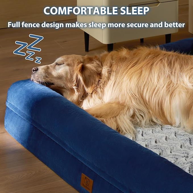 WNPETHOME XXXL Big Dog Bed, Washable Dog Couch - Image 2