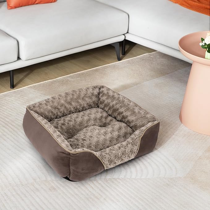 INVENHO Large Dog Bed Rectangle Washable Orthopedic Soft Calming Sleeping - Image 7