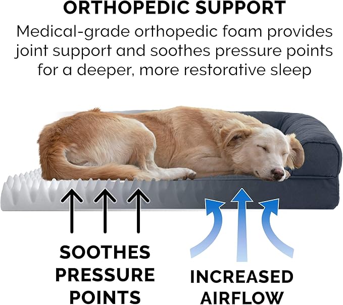 FurHaven Dreamer Sofa Orthopedic Dog Bed - Image 5