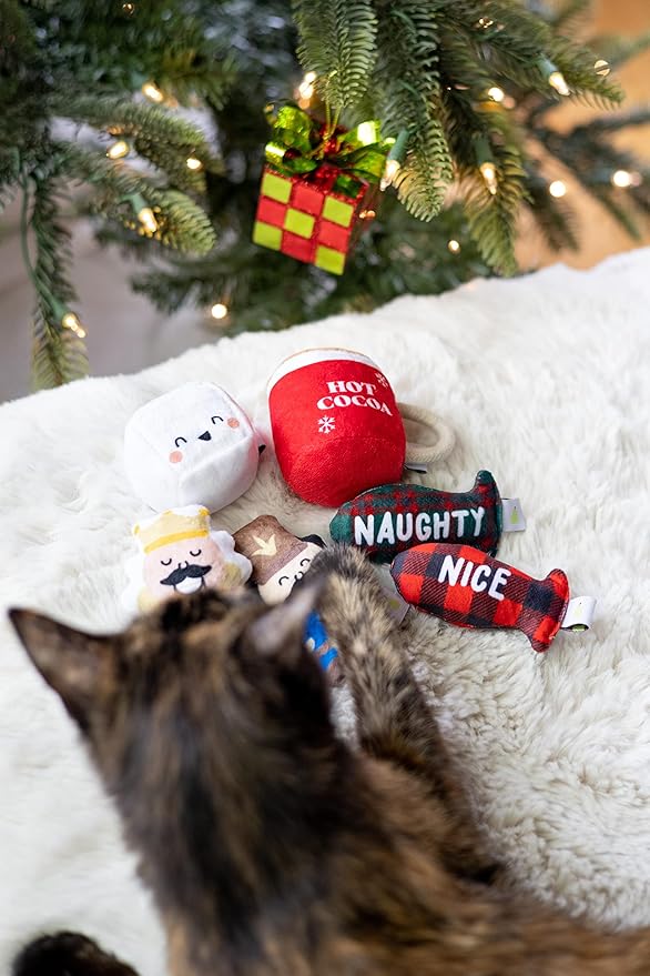 Pearhead Hot Cocoa Christmas Cat Toy Set, Holiday Pet Owner Gift, Holiday Must - Image 8