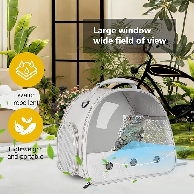 Bearded Dragon Carrier, Lizards Carrier, Small Animal Travel Carrier - Image 4