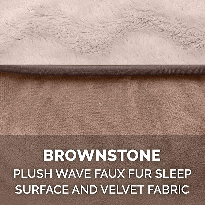 Furhaven Memory Foam Dog Bed for Large Dogs w/ Removable Bolsters & Washable - Image 6