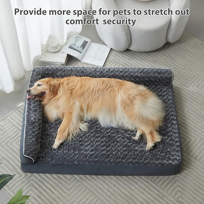 BFPETHOME Orthopedic Dog Beds for Large Dogs-Waterproof Sofa Dog Bed - Image 7