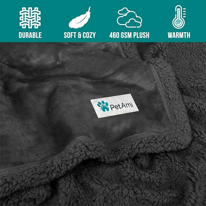 PetAmi Dog Blanket for Small Medium Dogs, Pet Bed Blanket Cat Puppy Kitten - Image 8
