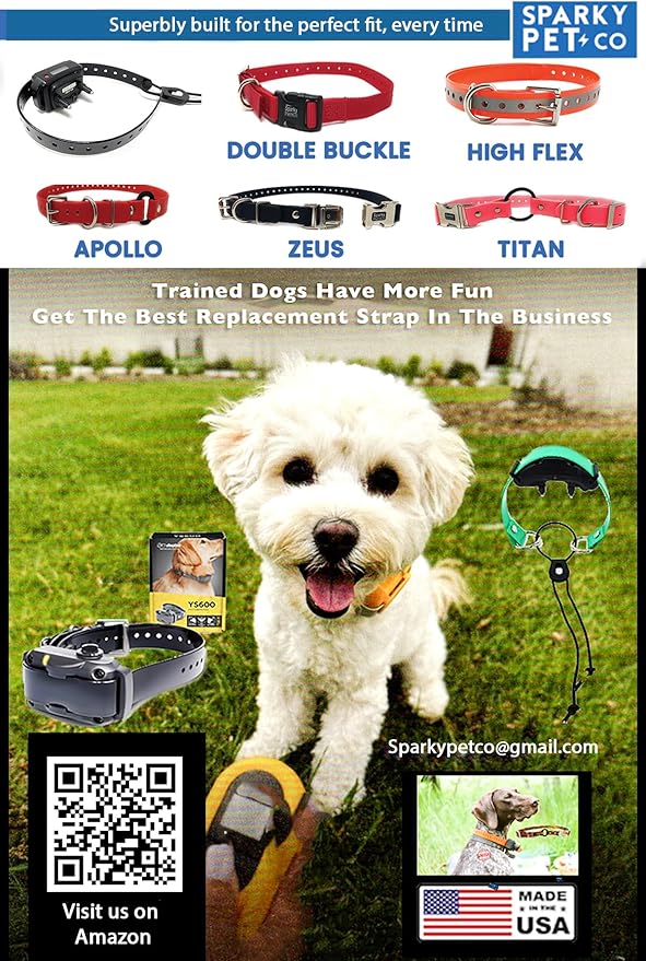 Sparky Pet Co - Surefit ECollar Replacement Strap Bungee Dog Collar Waterproof - Image 2