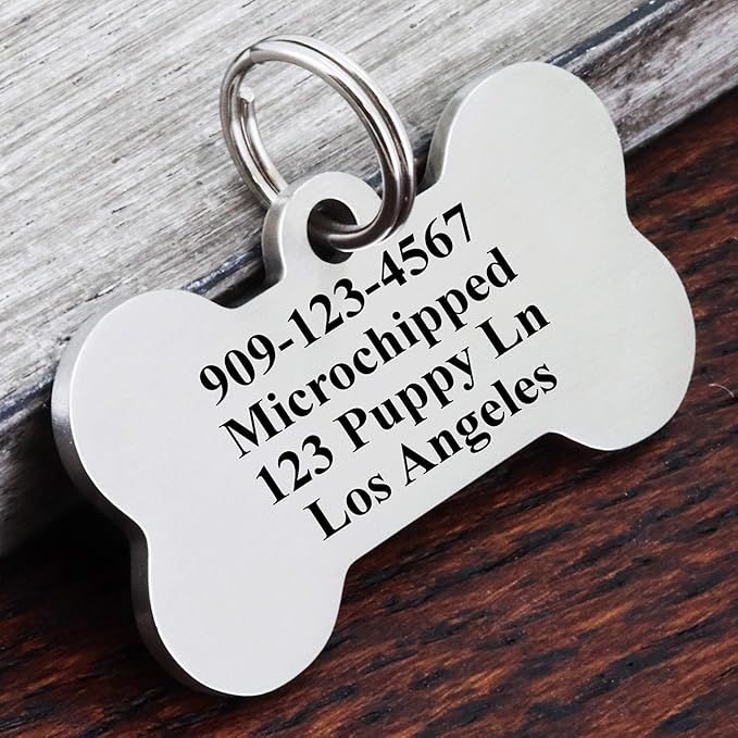 Ultra Joys Custom Personalized Dog ID Tag - Image 4