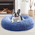 JOLLYVOGUE Calming Dog Bed Large Size Dog, Anti-Anxiety Donut Large Pet Bed by JOLLYVOGUE