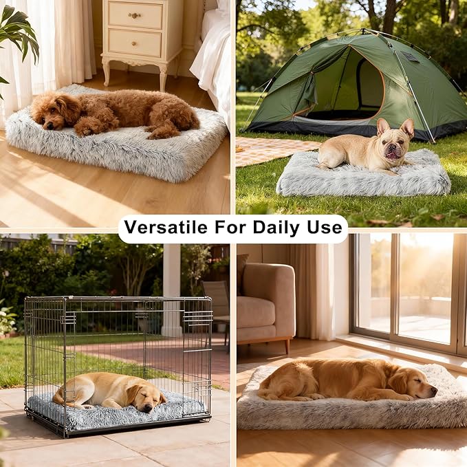 Fluffy Orthopedic Dog Beds for Medium Dogs - Image 5