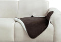 gogobunny Waterproof Bed Blanket, Reversible Sherpa Fleece Throw Blanket by gogobunny