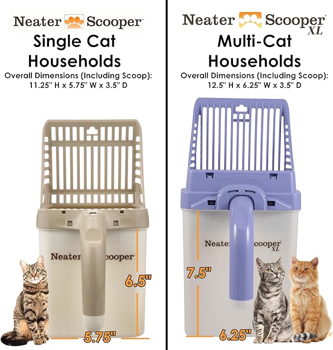 Neater Pet Brands Neater Scooper Standard Cat Litter Scoop, 15 Refill Bags – - Image 5