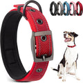 PetiFine Dog Collar for Large Dogs, Neoprene Padded and Adjustable, Reflective by PetiFine