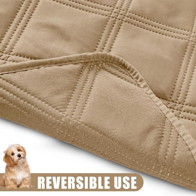 Smiry Waterproof Dog Bed Cover Blanket 68x82, Soft Reversible Pet Blanket - Image 3