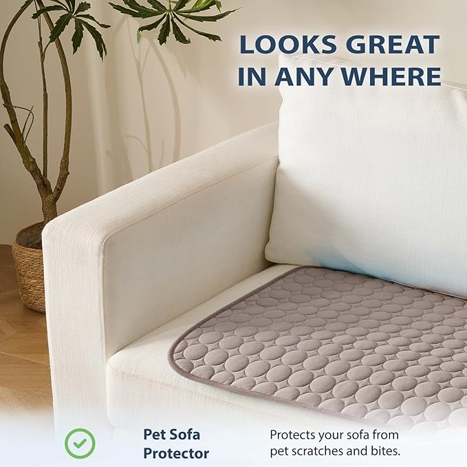 MICROCOSMOS Summer Cooling Mat & Sleeping Pad- Water Absorption Top, Easy Carry - Image 4