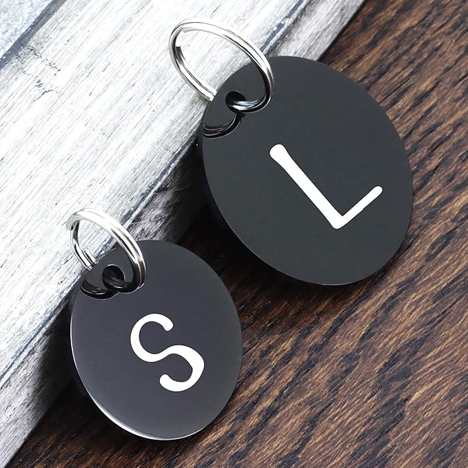 UltraJoys Stainless Steel Pet ID Tag Dog Name Tags Personalized Front and Back - Image 6