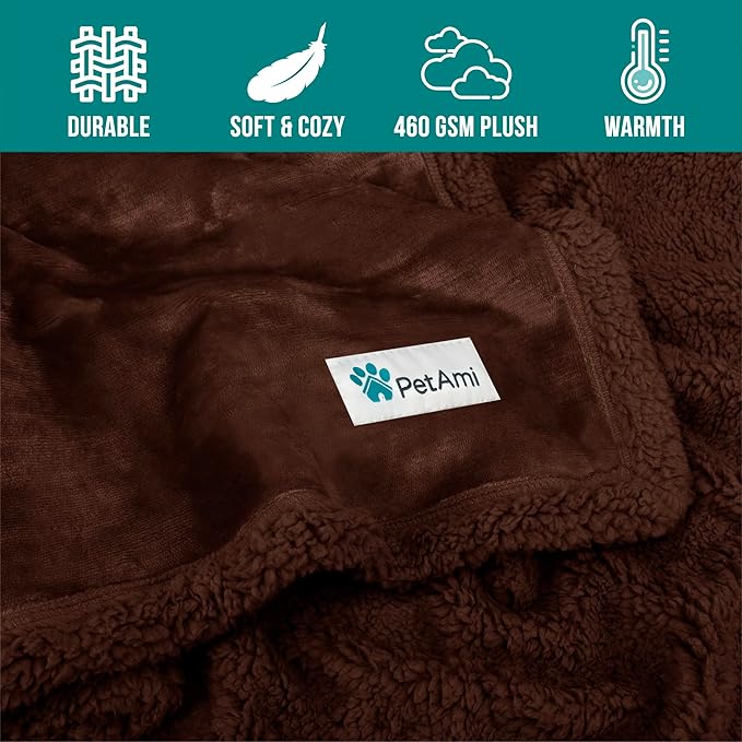 PetAmi Dog Blanket for Medium Large Dogs, Pet Bed Blanket Cat Puppy Kitten - Image 8