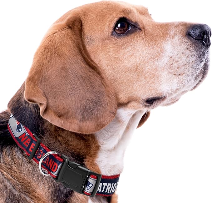 NFL PET Collar New England Patriots Dog Collar, Medium Football Team Collar - Image 7