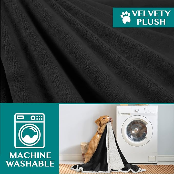PetAmi Dog Blanket for Medium Large Dogs, Pet Bed Blanket Cat Puppy Kitten - Image 6