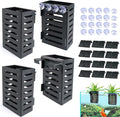 Aquarium Plant Holder 4 PCS Hanging Aquatic Plant Pot by Uprony