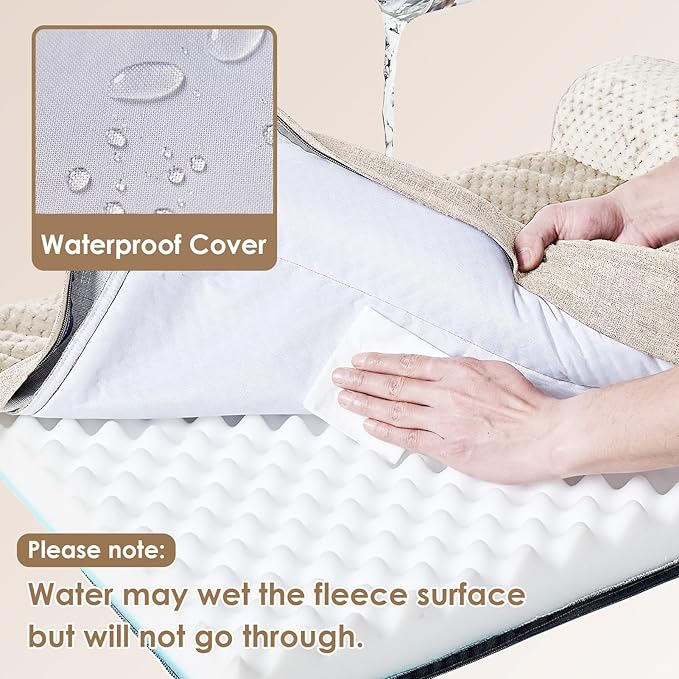 EHEYCIGA XXL Dog Bed Memory Foam, Orthopedic Giant Dog Bed Jumbo - Image 3